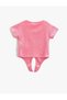 Girl's T-shirt Pink 3skg10026ak - 3