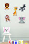Safari Themed Kids Room Wooden Wall Decor - 3