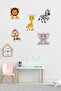 Safari Themed Kids Room Wooden Wall Decor - 7