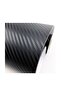 Black Carbon Covering Foil 130 Cm X 20 Cm Serrated 3 D Air Channels - 2