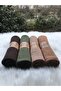 Jersey Shawl Set of 4 (ACI COFFEE - KHAKI - MILK COFFEE - CAMEL) - 3