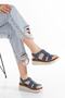 Inner Outer Genuine Leather Orthopedic Sole Comfort Women's Sandals - 2