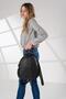 Women's Soft Leather Backpack and Shoulder Bag 2134-mq - 7