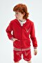Boy's Red Tracksuit Top 23pssnb3401 - 2