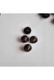 18 Mm Footed Black Pearlescent Snap Button (15 PIECES) - 2