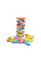 Natural Toys Colorful Wooden Balance Game Jenga