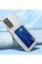 Xiaomi Redmi Note 11 Compatible Case Transparent Flexible Silicone Cover with Card Holder Wallet Camera Protection - 4