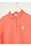 Plain Salmon Girl's T-shirt Tp01-ıy023 - 3