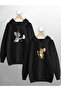 Dear Couple Combination Tom and Jerry Raki Beer Wine Printed Design Hooded Sweatshirt Set of 2 Set