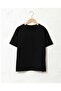 Unisex Kids Round Neck Short Sleeve Combed Cotton Body T-Shirt