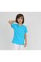Unisex Children's Round Crew Neck Short Sleeve Combed Cotton Body T-shirt - 2