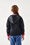 Girl's Navy Blue Raincoat 23psssw6717 - 4