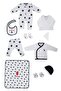 U.S. Polo Assn Licensed Cream Baby Boy 10-Piece Hospital Exit Set - 3
