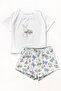 Zezex Butterfly Supersoft Shorts Set