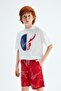 Boy's Red Shorts 23pssnb3103 - 2