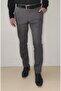 Men's Gabardine Anthracite Slim Fit Sports Trousers