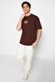 Brown Relaxed Fit Printed 100% Cotton T-Shirt TMNSS23TS00261 - 6