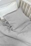 Linen Duvet Cover Set (100x150 - 35x45) - Grey - 4