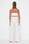 White Woven Blouse Trousers Set TBESS23AU00007 - 6