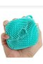 Bathroom Shower Pouch Soap Shower Gel Massage Brush with Chamber Loofah Pouch - 5