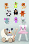 Safari Themed Kids Room Wooden Wall Decor - 6