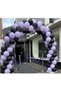 100 Pieces of Opening Celebration Party Balloons Set (50 Pieces of Black and 50 Lilac Balloons)