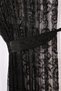 Shawl Pattern Black French Kdk Single Wing Close Pleat Tulle Background Curtain - 2