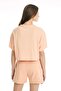 Women's Salmon Crop Top Ef014-Slm - 3