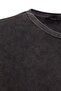 Antrasit %100 Kalın Pamuklu Soluk Efektli Boyfriend/Geniş Kalıp Örme T-Shirt TWOSS23TS00112 - 7