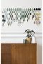 Diamond Plexi Decorative Doorway Bathroom Ornamental Mosaic Mirror 50 Pieces - 5