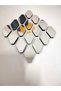 Diamond Plexi Decorative Doorway Bathroom Ornamental Mosaic Mirror 50 Pieces - 6