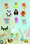Safari Themed Kids Room Wooden Wall Decor - 4