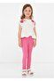Girl's Satin Trousers Pink 3504