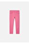Girl's Satin Trousers Pink 3504 - 4