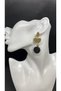 Handmade Ethnic Lacquer Finish Wood Bead Women Earrings