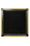 35X47 Matte Black Aluminum Surface Adhesive Grille - 3