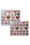 28-shade Pearlescent Eyeshadow Palette Shine Heart Model No:1