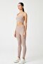 Beige Cross Waist Detailed Tights Envelope - 5