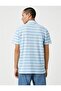 3sam10012mk Black 999 Men's Cotton Polo Neck T-shirt - 4