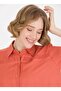 Shirt Collar Plain Red Women's Shirt Sway-T - 2