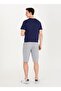 Gray Melange Men's Sweat Shorts Dustyiy023 - 4