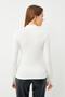 Women's Oil Green Cream White 3-Piece Finger Detailed Bodysuit - 7