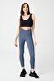 Anthracite Cross Waist Detailed Tights Envelope - 3