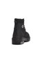 G5121 Crazy Black Genuine Leather Unisex Boots - 4