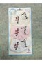 I Mum Dad Written Cotton 3-Piece Newborn Baby Girl Socks