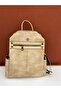 Women's Hand, Shoulder and Backpack Madame Vera Mv075 Beige - 2