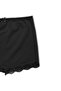 Black Cotton Lace Women's Tights Shorts - 2