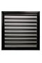 35X47 Matte Black Aluminum Surface Adhesive Grille - 2