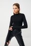 Women's Black Salmon Bitter Brown Finger Detail 3-Piece Body - 2