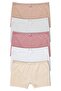 5-Piece Cotton Boxer Women's Panties